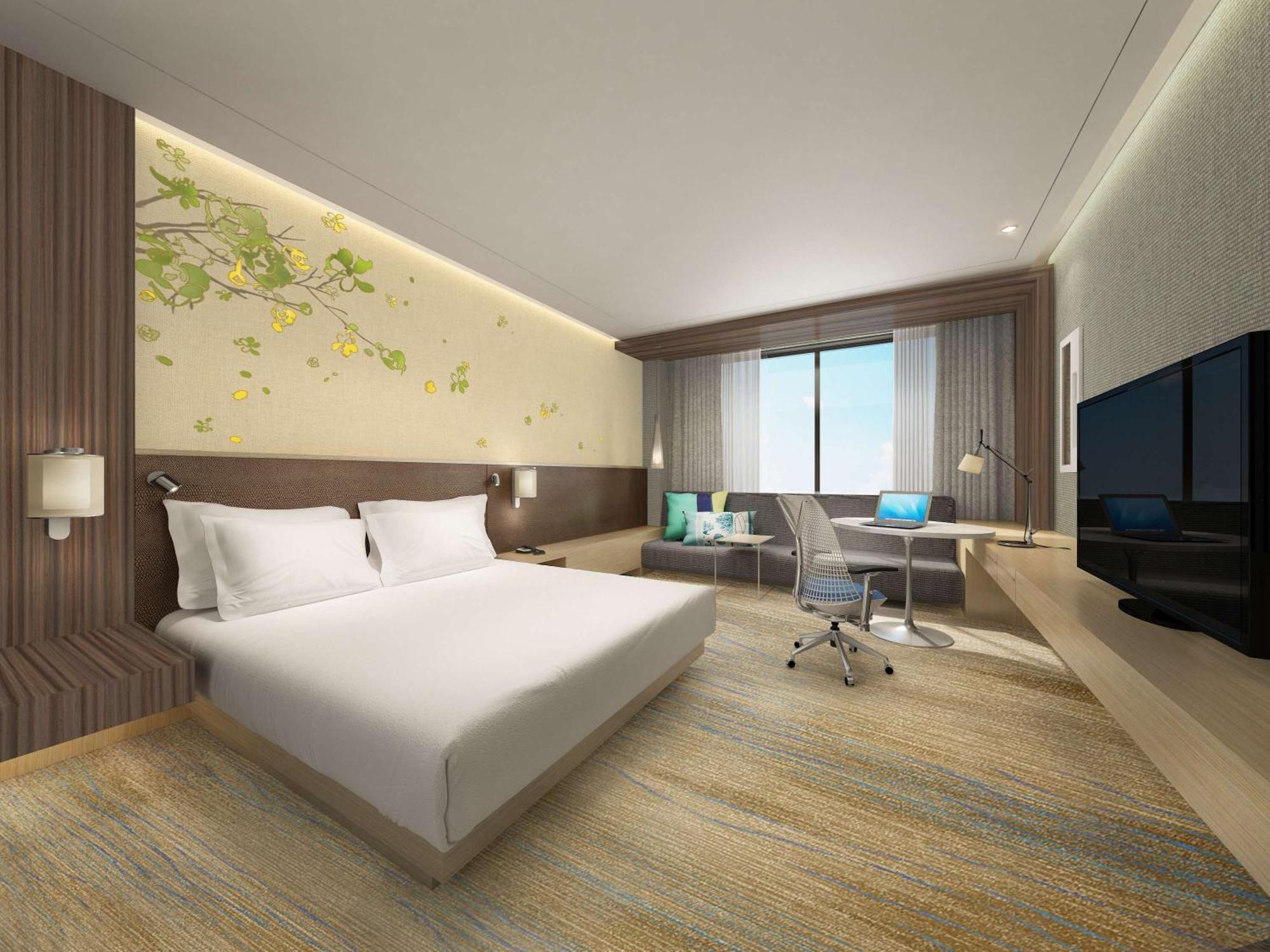 Hilton Garden Inn Shiyan Bagian luar foto
